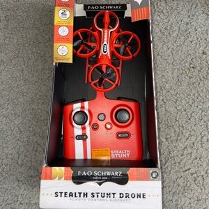 FAO Schwarz Red Stealth Stunt Drone